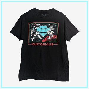 EIGHTY EIGHT NOTORIOUS DIAMOND ASTRONAUTS BLACK TSHIRT MEDIUM